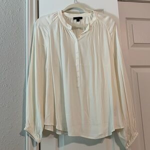 JCREW Cream Blouse